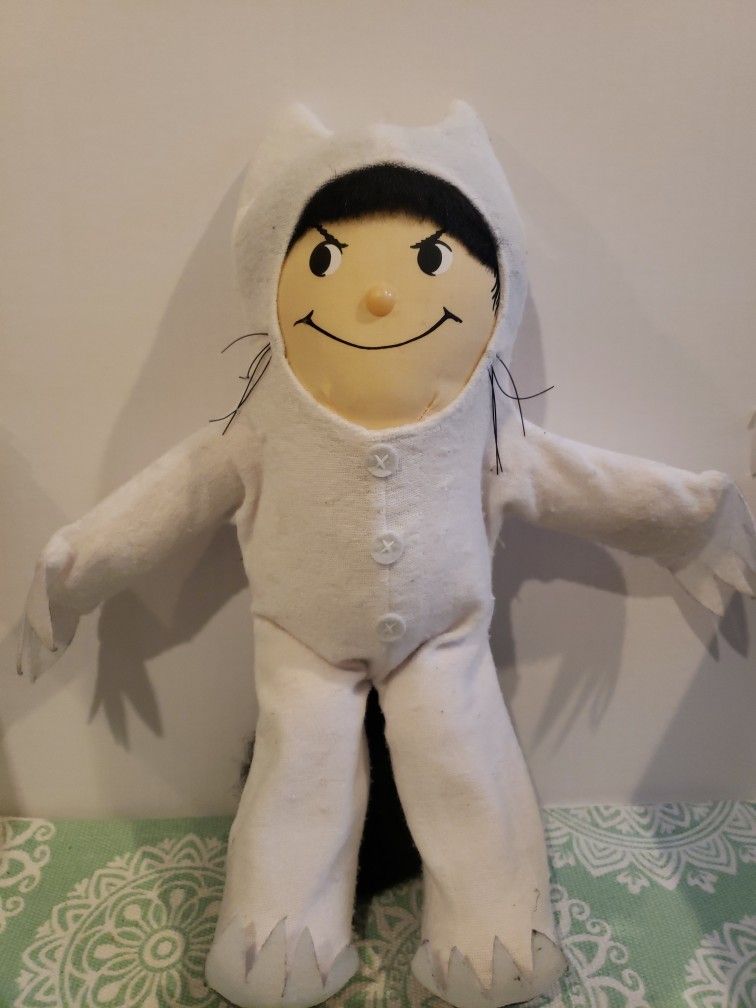 Where the Wild Things Are 15" Plush Max Doll Maurice Sendak Crocodile Creek. A2