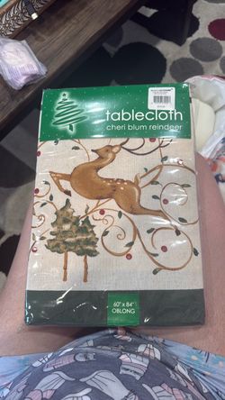 Reindeer Tablecloth