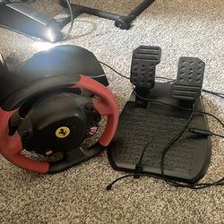 Thrustmaster 458 spider racing wheel