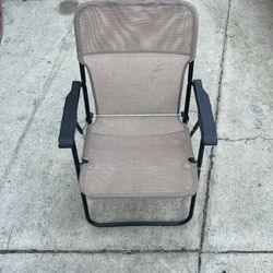 Brown Folding Chair 