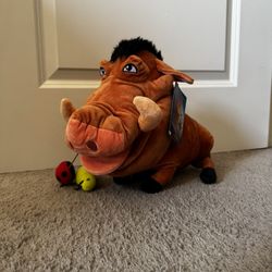 Pumbaa stuffed animal