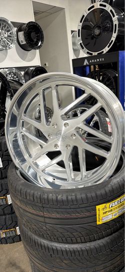 24s new with tires new Esko wheels 6x139