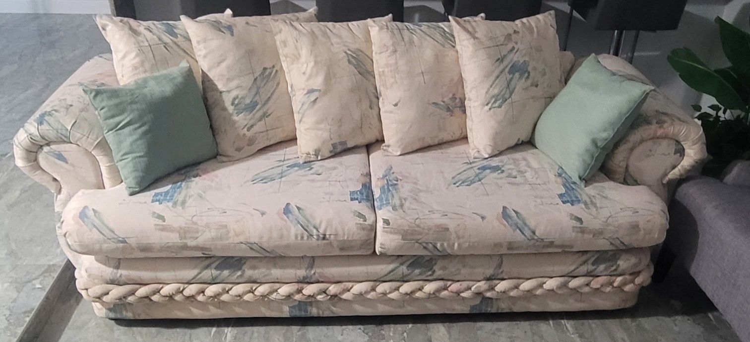 Vintage Miami Luxury Sofa