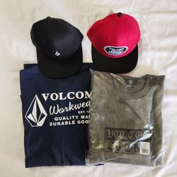 Assorted Volcom Clothing