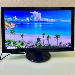 ViewSonic 24” 1920x1080p Monitor W HDMI Cable 