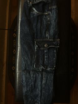 mens stylish blue jeans