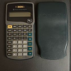 Texas Instruments TI-30XA Calculator 