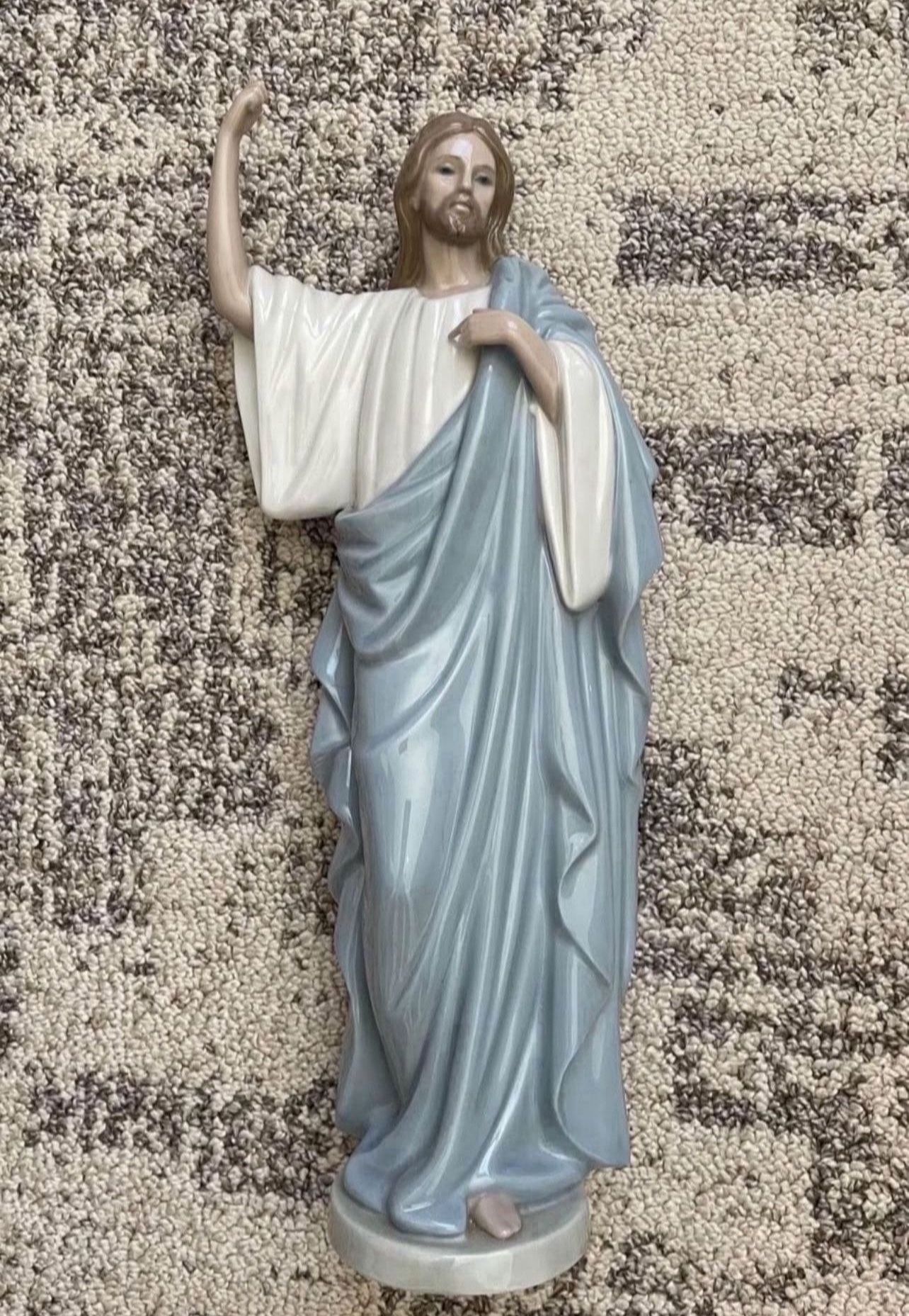 NAO By Lladro Figurine Jesus of Nazareth Rare Retired Vintage 1984 Made in Spain
