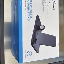 2 In 1 Wireless Charger Stand 
