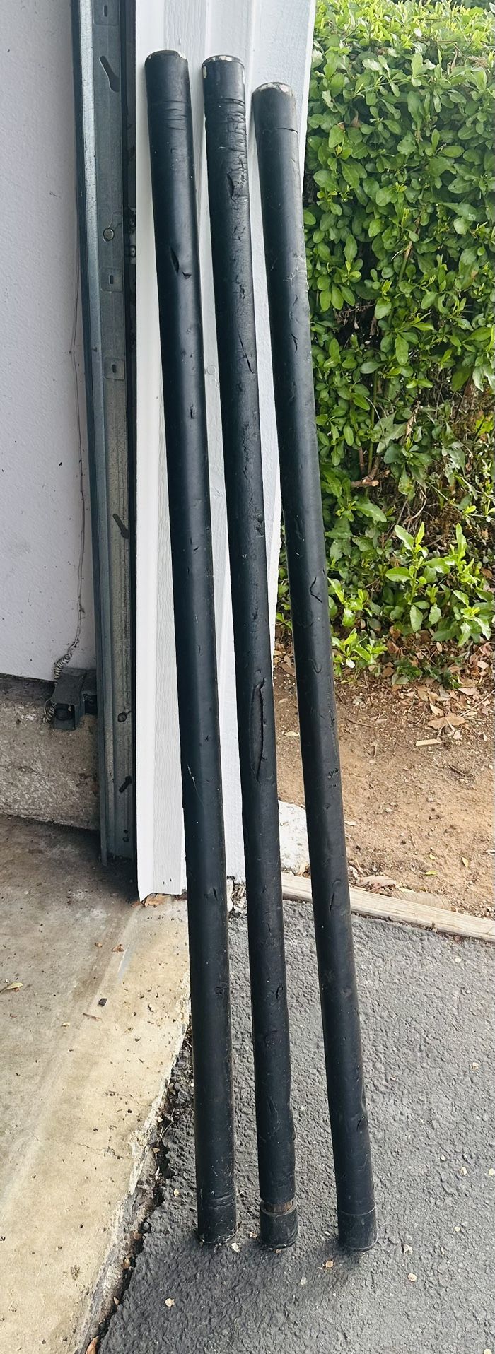 3 Black 15lb Body Bars 