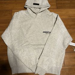 Light Oat Essentials Hoodie