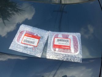 Honda red emblem