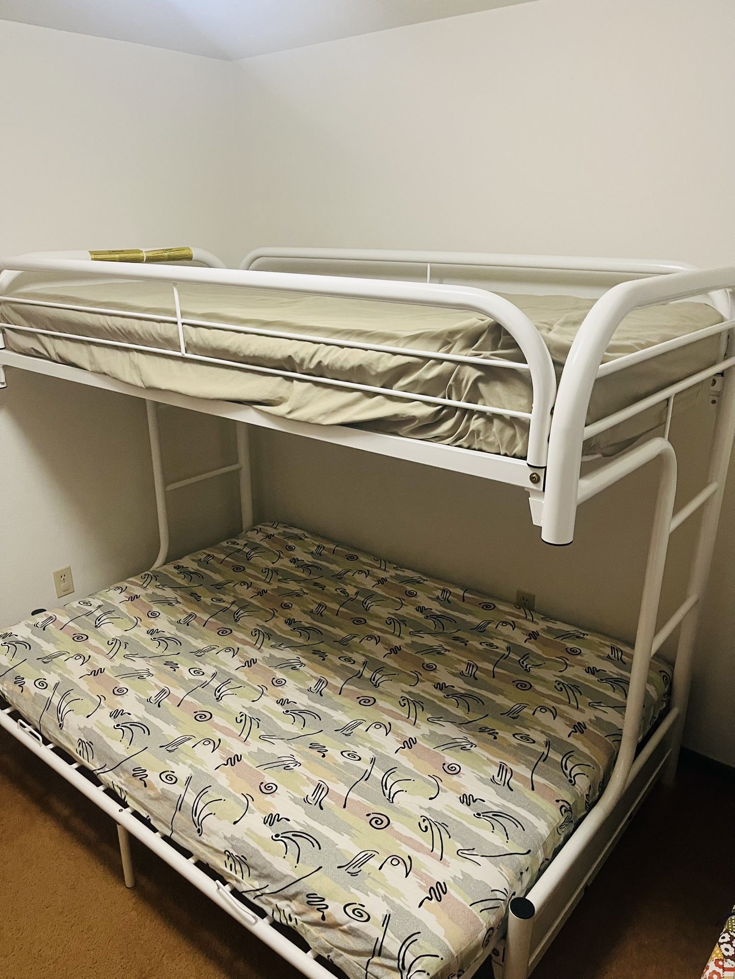 Bunk Bed Twin Over Full - You Break Down 
