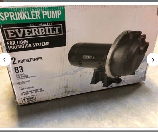 Everbilt Sprinkler Pump 