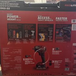 Milwaukee Drill Impact 18 Kit With Laser And Laser Stand.