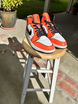 Air Jordan 1 Mid Turf Orange size 12