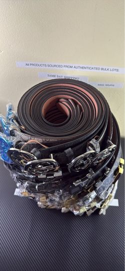 Bulk wholesale belts for resellers