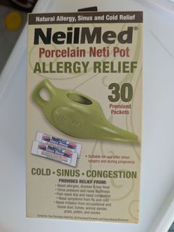 Neti Pot Allergy relief