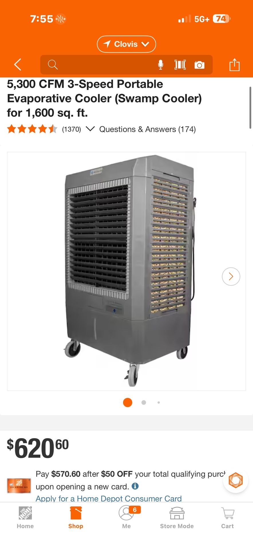 Portable Swamp Cooler