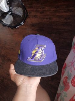 NBA side core 2.0 snapback lakers black and purple