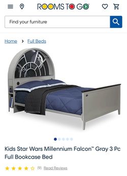 Twin size Star Wars bed frame