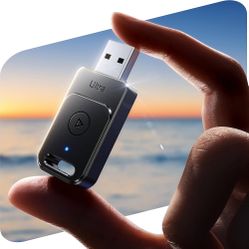 for Apple Carplay Wireless Adapter, 3X Fast Stable Connection, Bluetooth 5.3 & WiFi 6, 2025 Mini Carplay Dongle Support Map Music Seamless for iPhone 