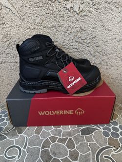 WORK BOOTS WOLVERINE COMPOSITE TOE WATERPROOF SIZE AVAILABLE 9-10-11 MENS