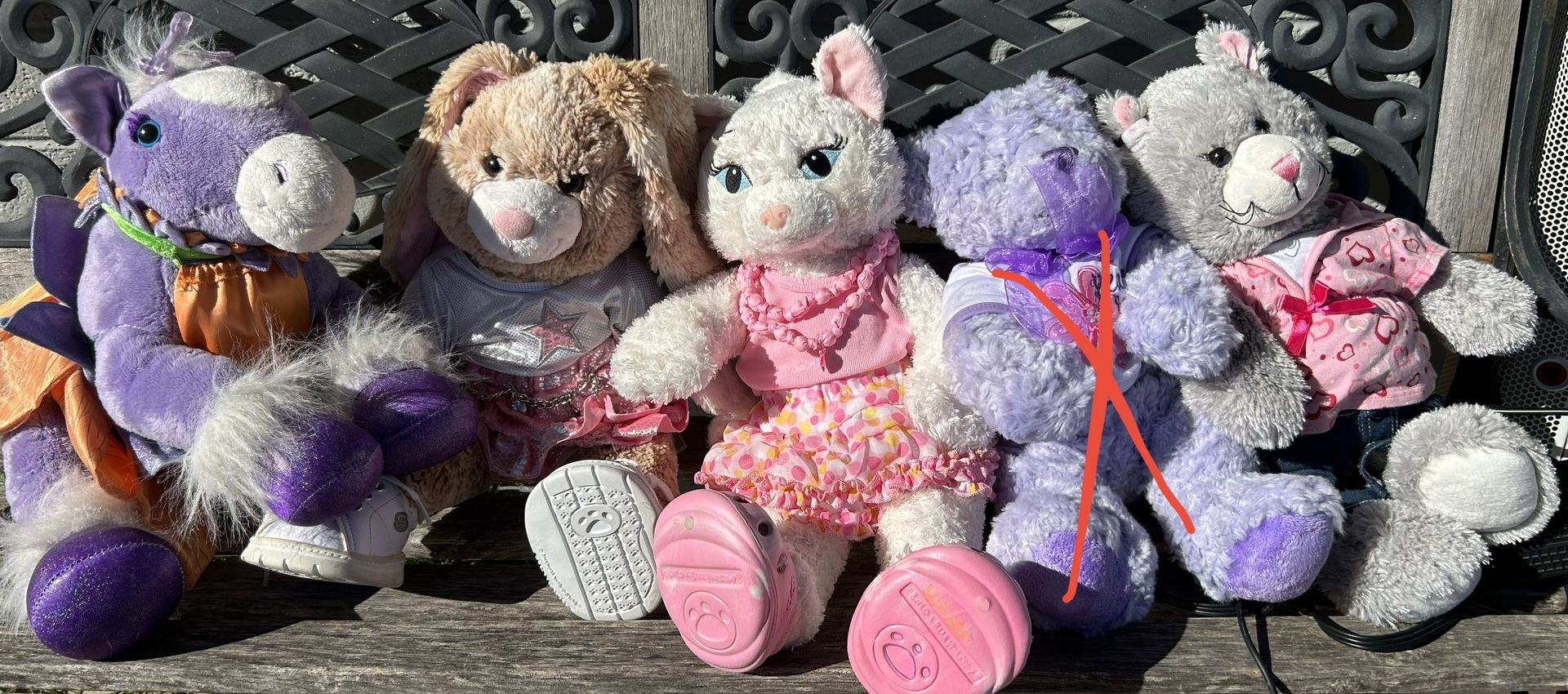 Build A Bear Lot (24 Plushies)