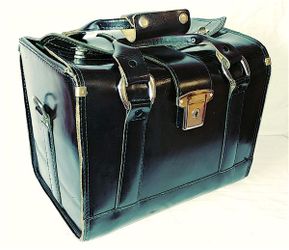 Vintage Leather Camera Bag