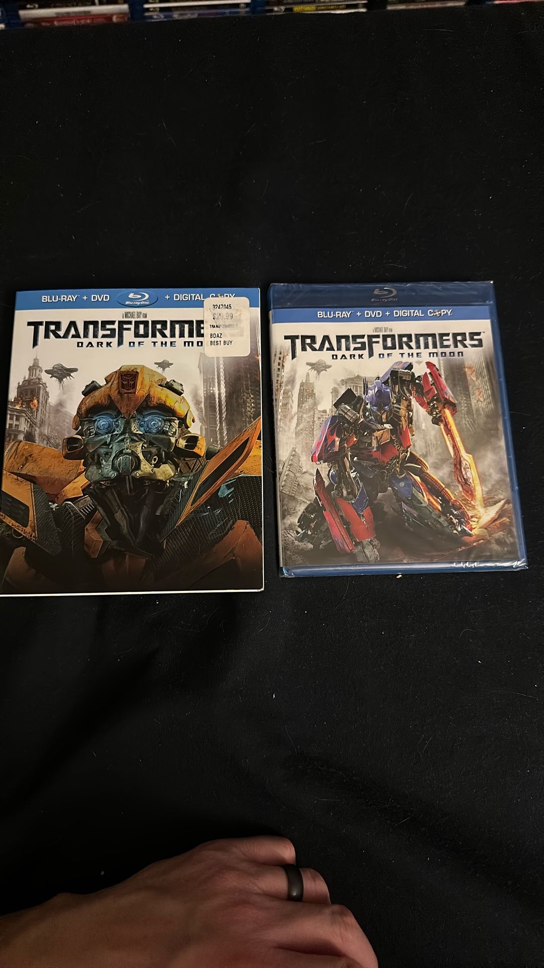 Transformers Dark Of The Moon Blu Ray Movie Unopened With Slipcover