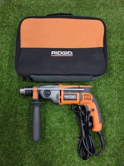 RIDGID 1/2" Corded Hammer Drill with Carrying Bag