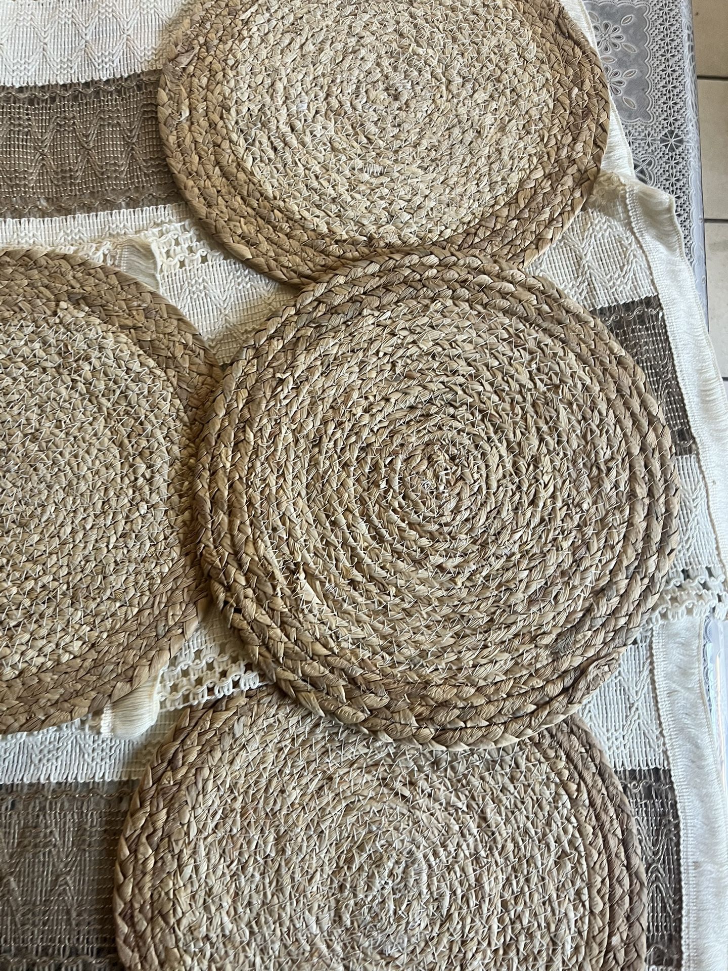 Handmade Boho Placemats Set of 6
