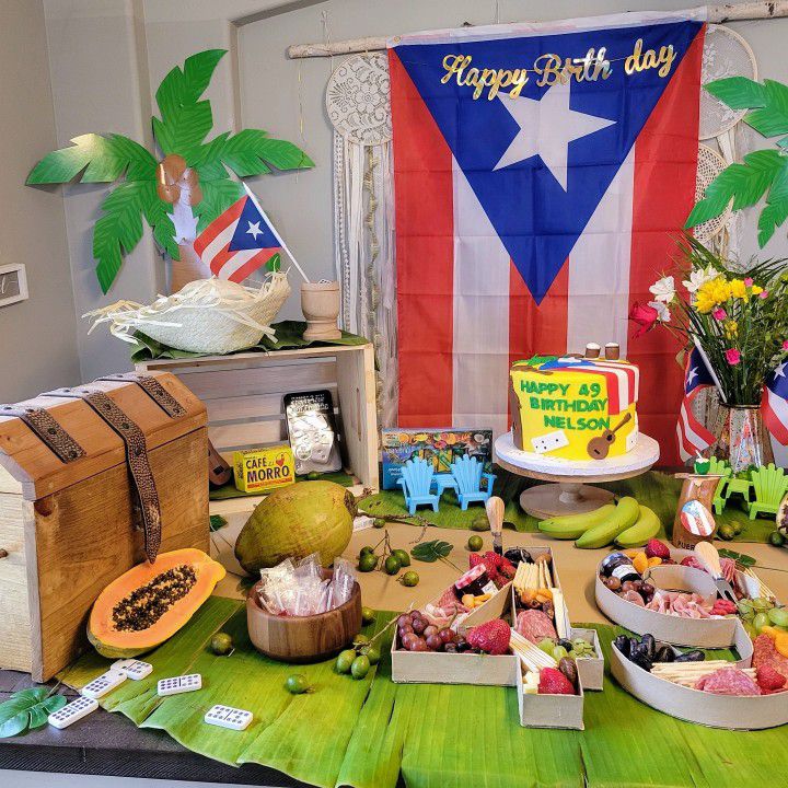 Puertoricotheme Birthday Party (DECORATIONS) 