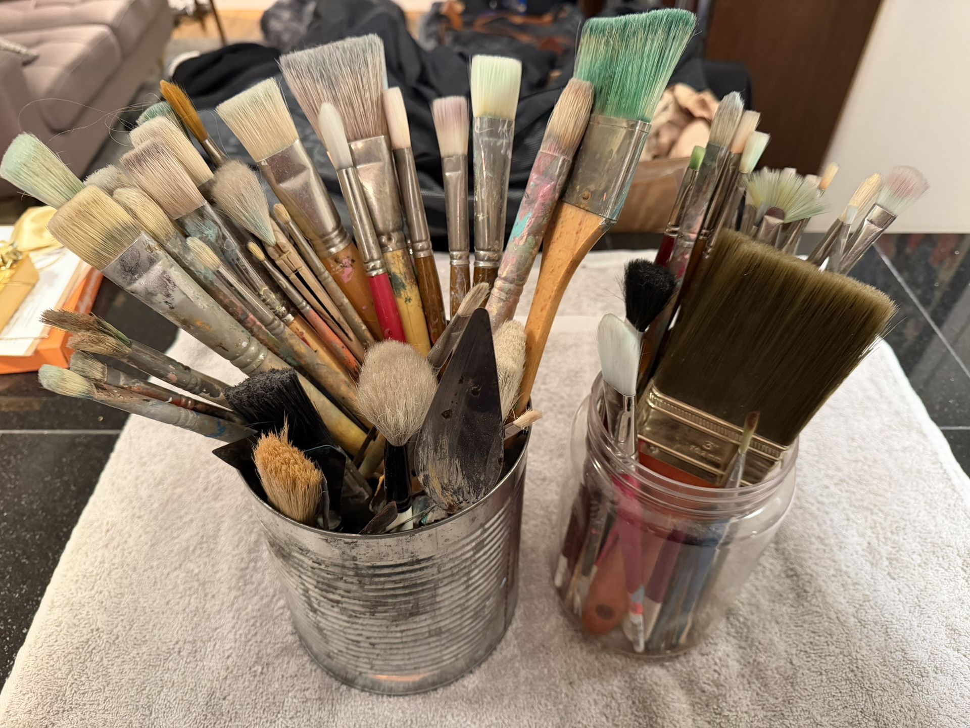 Quality Artist Paint Brushes and Palette Knives 