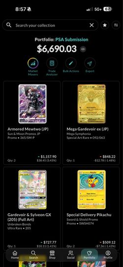 Pokemon PSA Collection