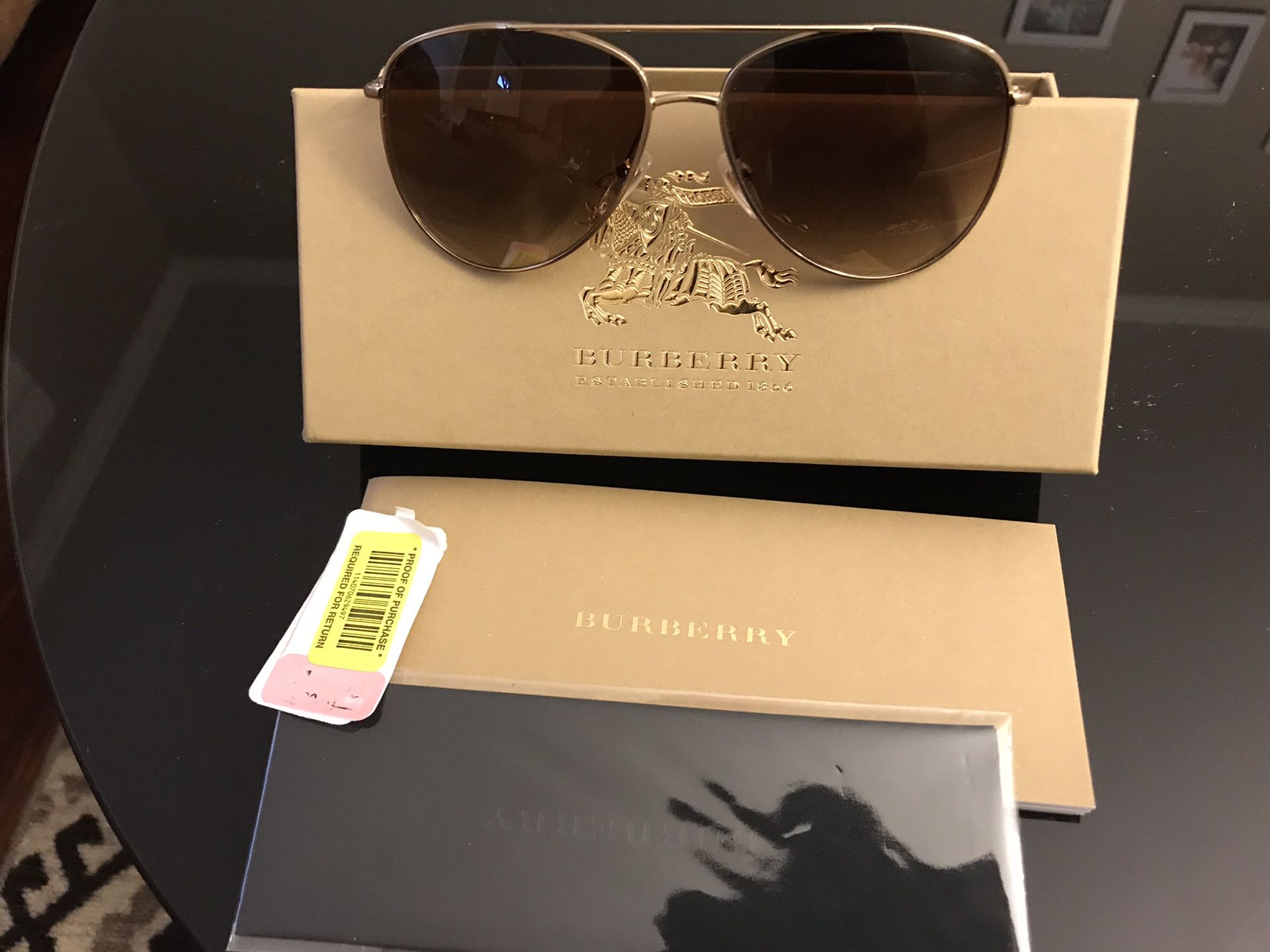 Authentic Burberry sunglasses