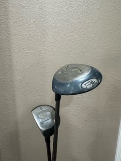 Ping 3 and 5 wood. Left handed.