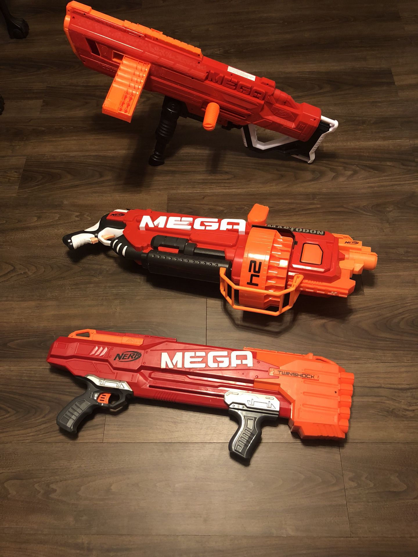 Nerf Really Big Guns Lot 3 Mega *delivered*