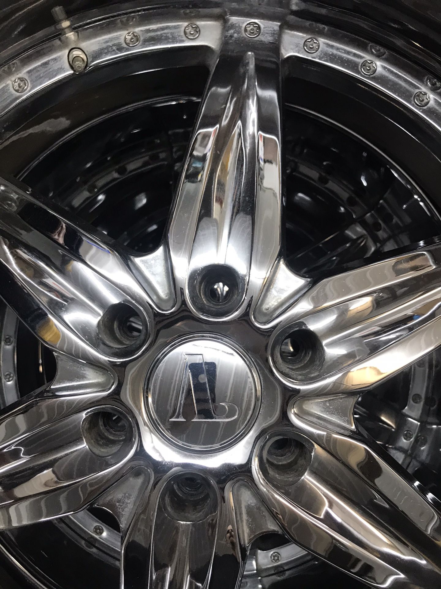 NICE 24” rims and new tires