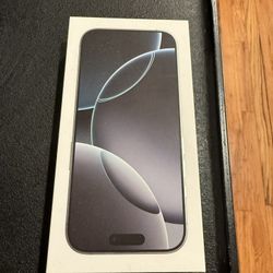 iPhone 16 Pro Empty Box