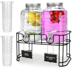 Drink Dispenser Glass 1 Gallon