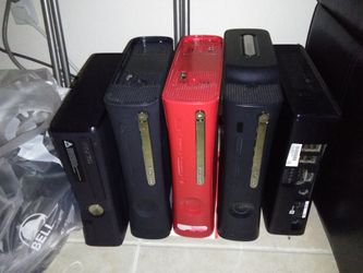 Xbox 360 plus game (slim cleaned out ) and 100% working condition no controllers