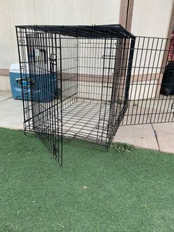 Dog cage 48”X 30”X 35”