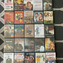 25 BRAND NEW DVD’s