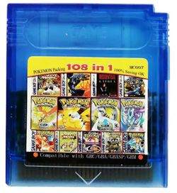 108 in 1 Combo Games for Gameboy Color/GBA/SP/GBM