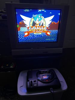 Sega Genesis  model 1 video game console
