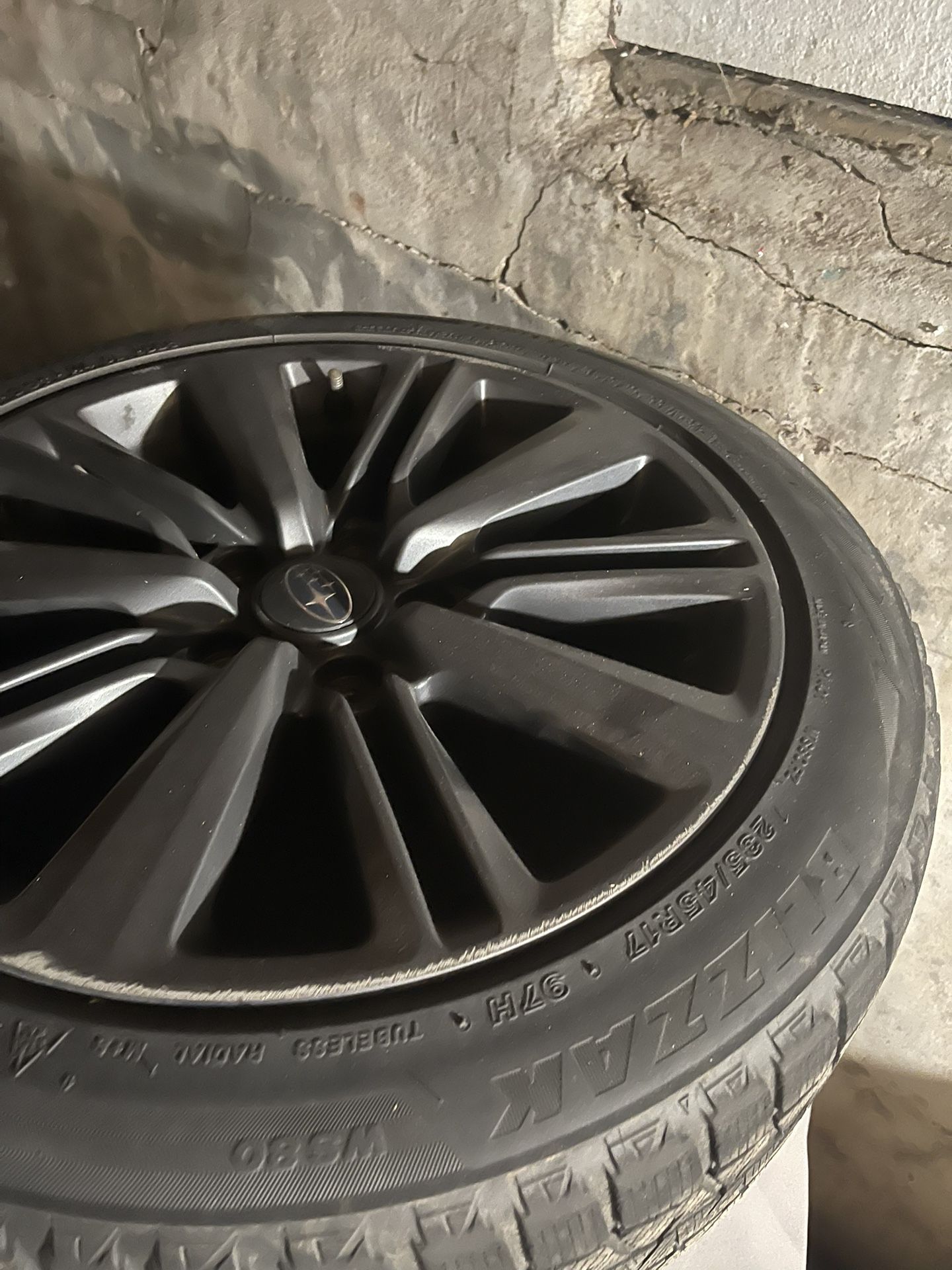2021 Wrx Rims And Blizzak Winter Tires