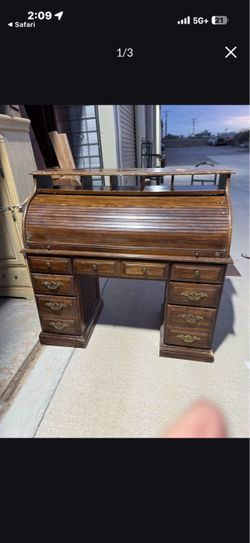 ❤️BEAUTIFUL VINTAGE SECRETARY DESK❤️