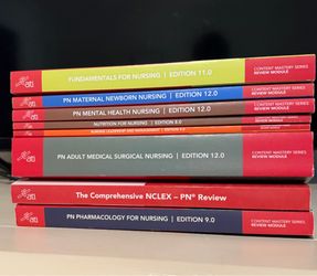 ATI LPN STUDY BOOKS