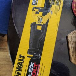 DeWalt 60V MAX FLEX VOLT Reciprocating Saw. $170